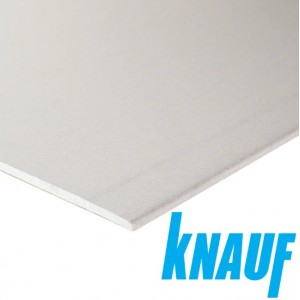 Гипсокартон стеновой Knauf 12,5х1200х3000 мм.